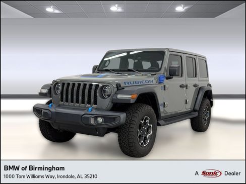 Used 2022 Jeep Wrangler Unlimited Rubicon 4xe AWD/4WD image 1