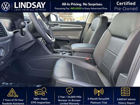Certified 2023 Volkswagen Atlas SE w/ Black Wheel Package image 12