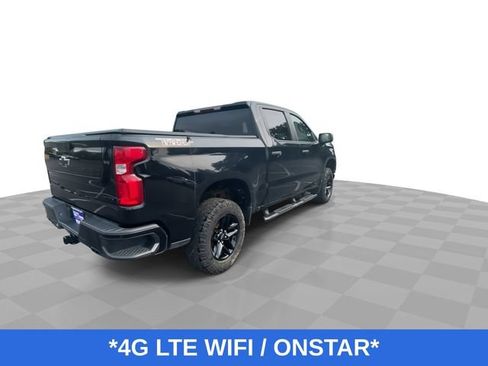 Used 2021 Chevrolet Silverado 1500 Custom Trail Boss w/ LPO, Dark Essentials Package AWD/4WD image 9
