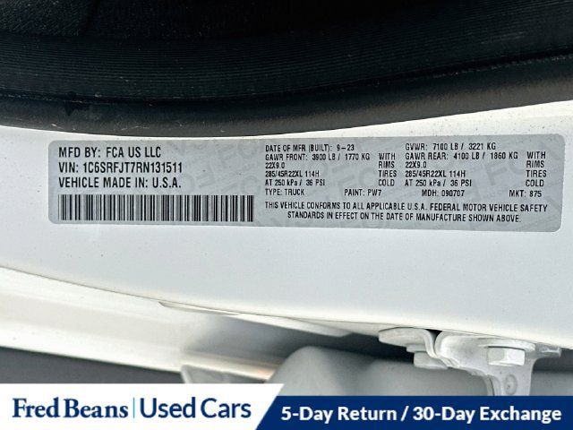 Used 2024 RAM 1500 Laramie AWD/4WD image 27