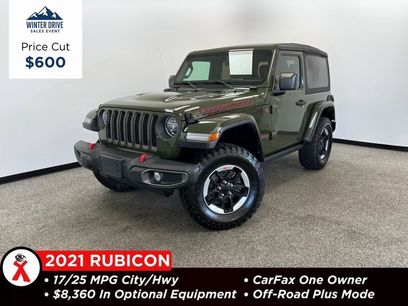 Used 2021 Jeep Wrangler Rubicon w/ Uconnect 4C Nav & Sound Group