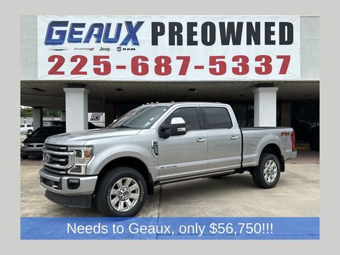 Used 2020 Ford F250 Platinum w/ FX4 Off-Road Package AWD/4WD image 1