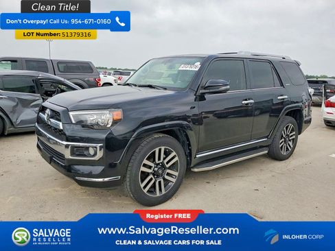 Used 2017 Toyota 4Runner Limited RWD image 1
