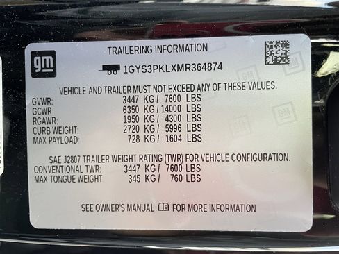 Used 2021 Cadillac Escalade ESV Sport w/ Driver Assist Tech Package image 52