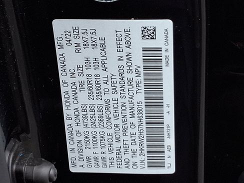 Used 2022 Honda CR-V EX image 27