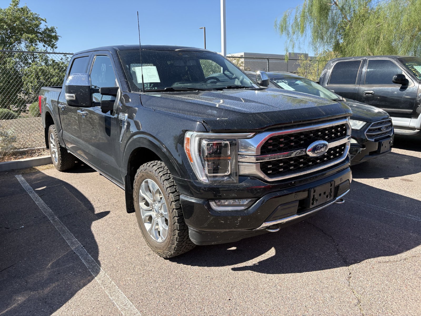 Used 2022 Ford F150 Platinum w/ Max Trailer Tow Package AWD/4WD image 3