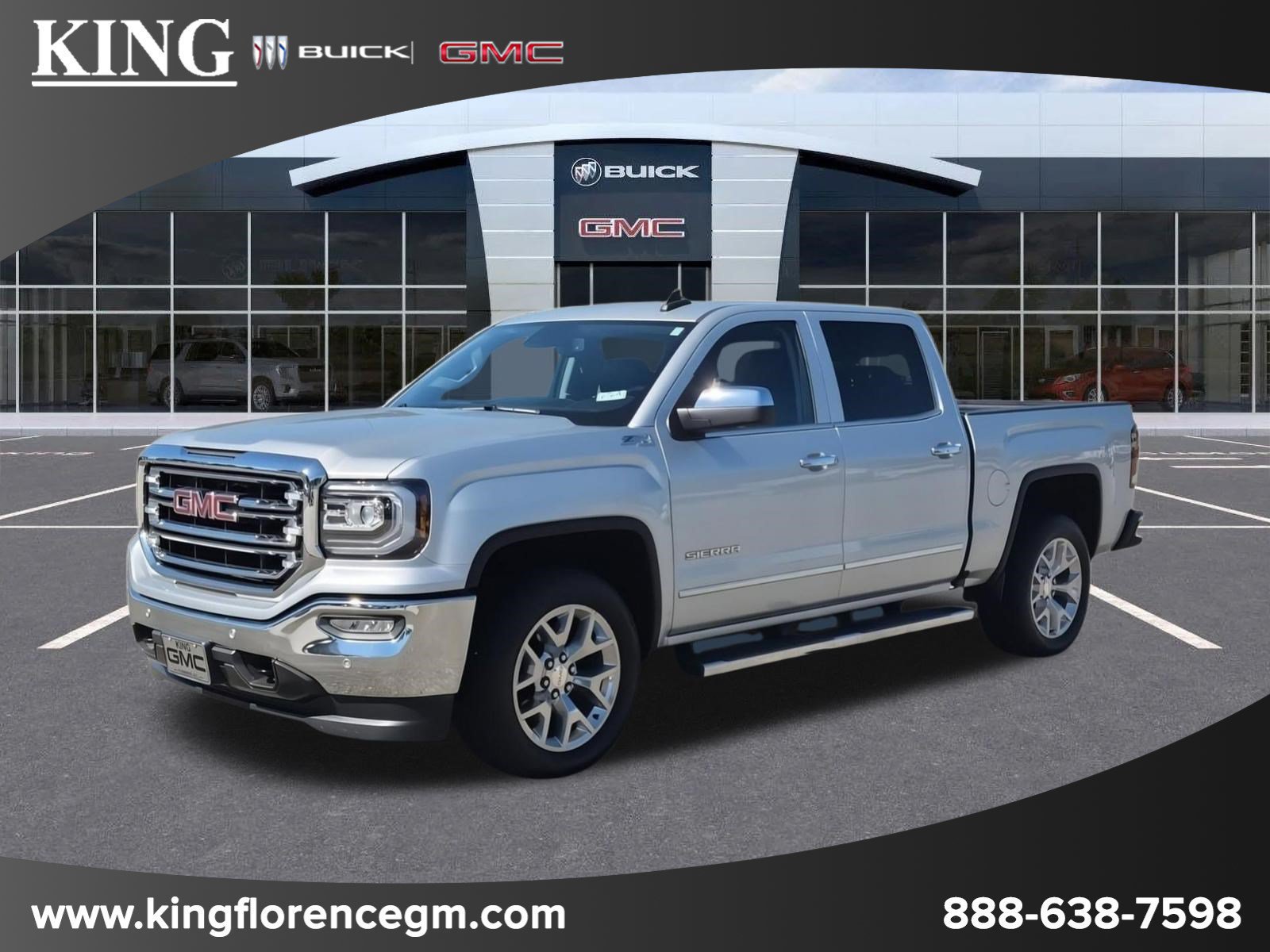 Certified 2018 GMC Sierra 1500 SLT AWD/4WD image 1