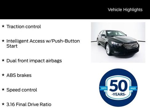 Certified 2018 Ford Taurus SEL w/ Equipment Group 201A FWD image 21