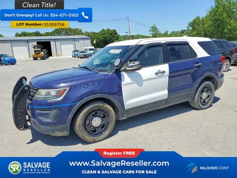 Used 2017 Ford Explorer 4WD Police Interceptor image 1