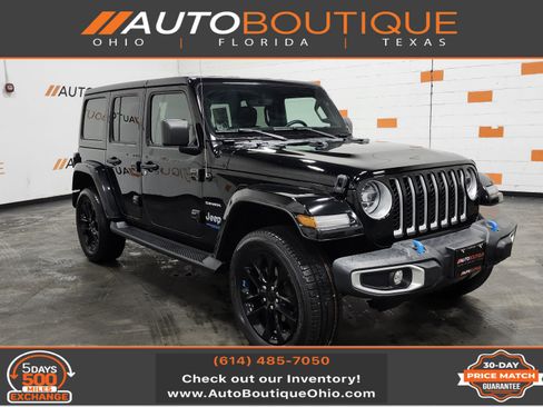 Used 2022 Jeep Wrangler Unlimited Sahara w/ Cold Weather Group image 1
