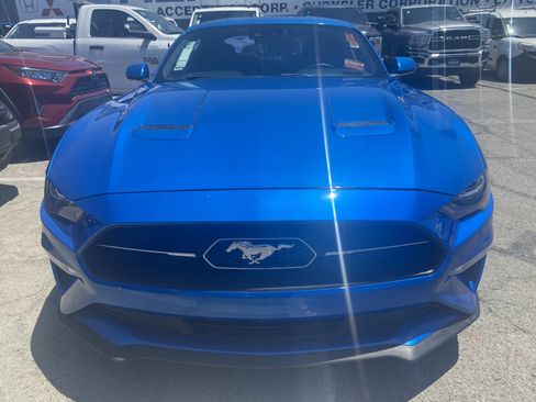 Used 2021 Ford Mustang Premium w/ Pony Package RWD image 3