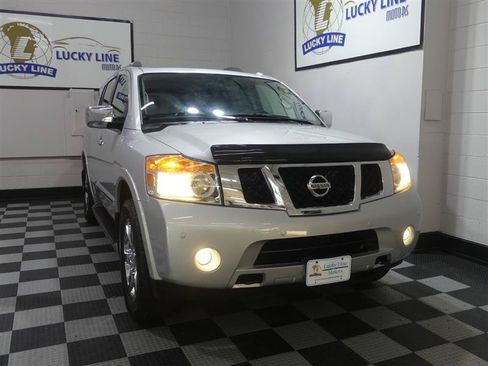 Used 2014 Nissan Armada Platinum w/ 2nd Row Captain Seat Package AWD/4WD image 5