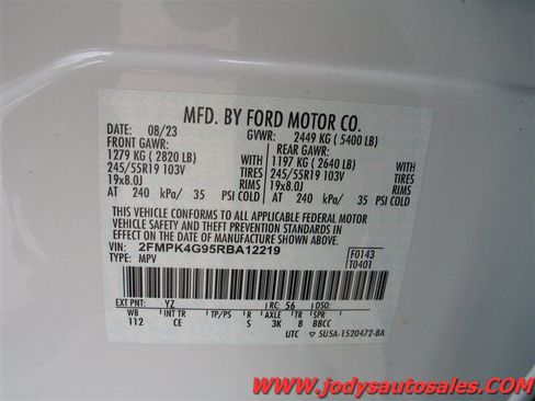Used 2024 Ford Edge SE w/ Black Appearance Package AWD/4WD image 31
