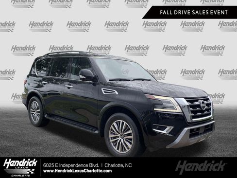 Used 2023 Nissan Armada SL w/ Captain's Chairs Package AWD/4WD image 1