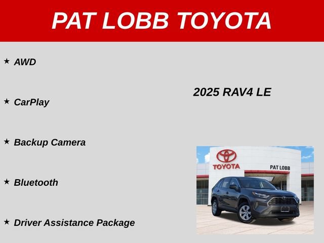 Used 2025 Toyota RAV4 LE AWD/4WD image 37
