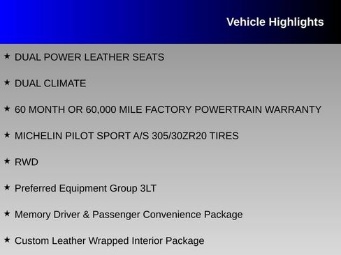 Used 2023 Chevrolet Corvette Stingray Premium Cpe w/ Z51 Performance Package RWD image 12