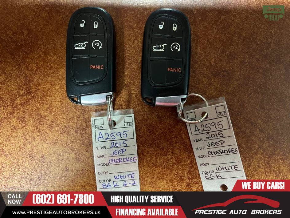 Used 2015 Jeep Cherokee Latitude w/ Comfort/Convenience Group FWD image 52