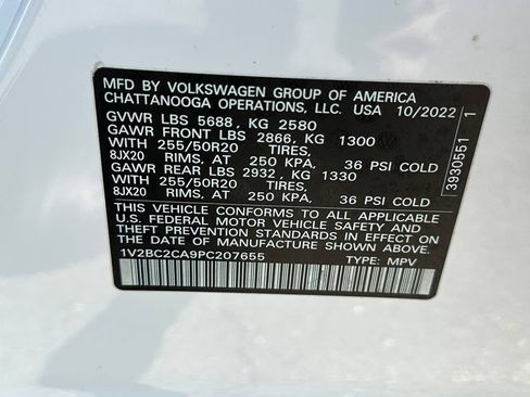 Used 2023 Volkswagen Atlas Cross Sport SEL AWD/4WD image 27