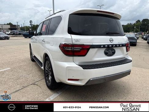 Certified 2024 Nissan Armada Platinum w/ Cargo Package RWD image 7