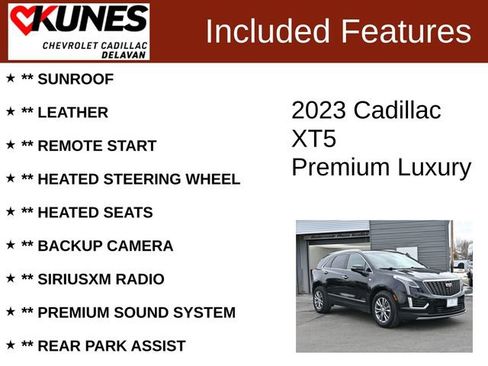 Used 2023 Cadillac XT5 Premium Luxury image 3