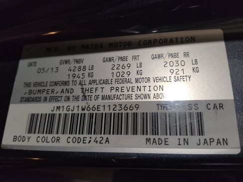 Used 2014 MAZDA MAZDA6 Grand Touring w/ MRCC + FOW Package image 33