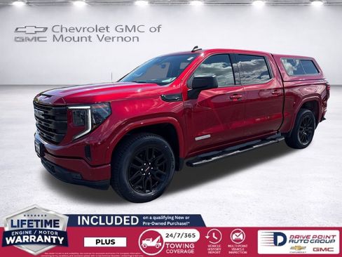 Used 2022 GMC Sierra 1500 Elevation w/ LPO, Elevation Black Package AWD/4WD image 1