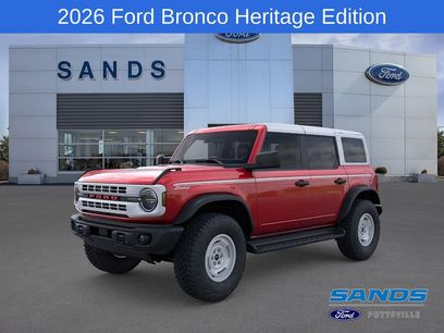 New 2026 Ford Bronco Heritage Edition