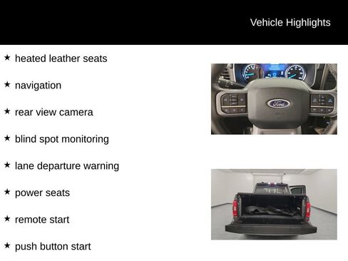 Used 2023 Ford F150 XLT w/ Equipment Group 302A High AWD/4WD image 10