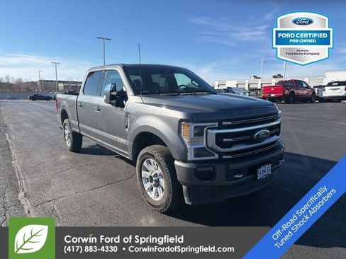 Used 2021 Ford F250 Platinum w/ FX4 Off-Road Package image 3