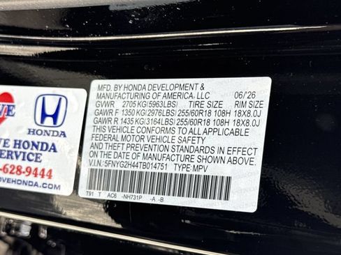 New 2026 Honda Pilot EX-L image 42