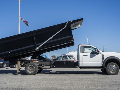 New 2024 Ford F550 4x4 Regular Cab Super Duty w/ Snow Plow Prep Package image 3