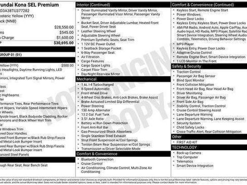 New 2026 Hyundai Kona SEL Premium image 22