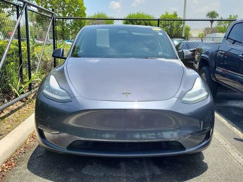 Used 2021 Tesla Model Y Long Range AWD/4WD image 2