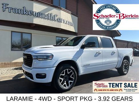 Used 2025 RAM 1500 Laramie w/ Sport Appearance Package AWD/4WD image 2