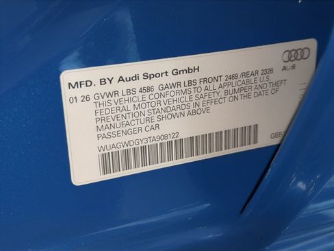 New 2026 Audi RS 3 image 27