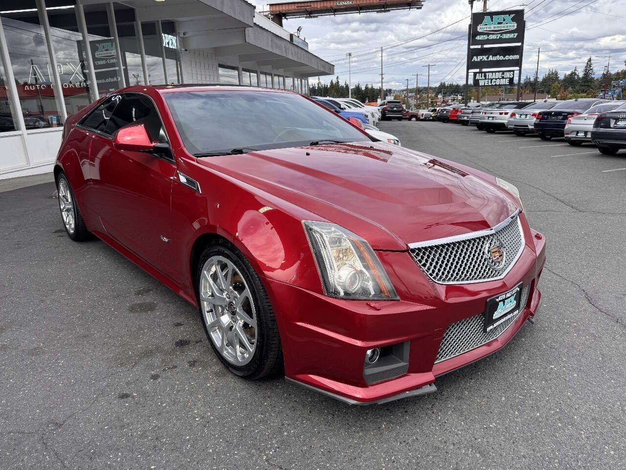 Used 2013 Cadillac CTS V w/ Wood Trim Package RWD image 7