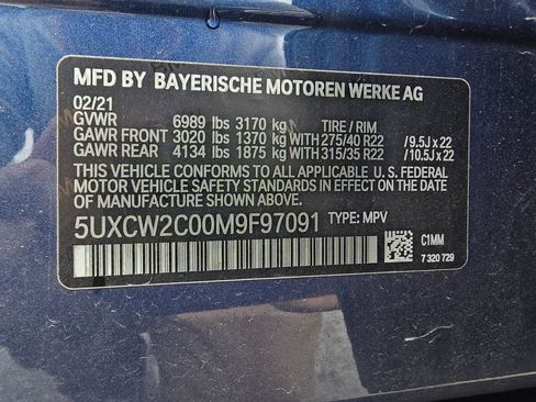 Used 2021 BMW X7 xDrive40i w/ M Sport Package image 32