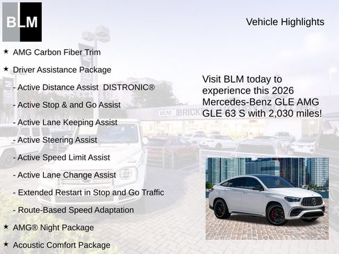 Used 2026 Mercedes-Benz GLE 63 AMG S image 5