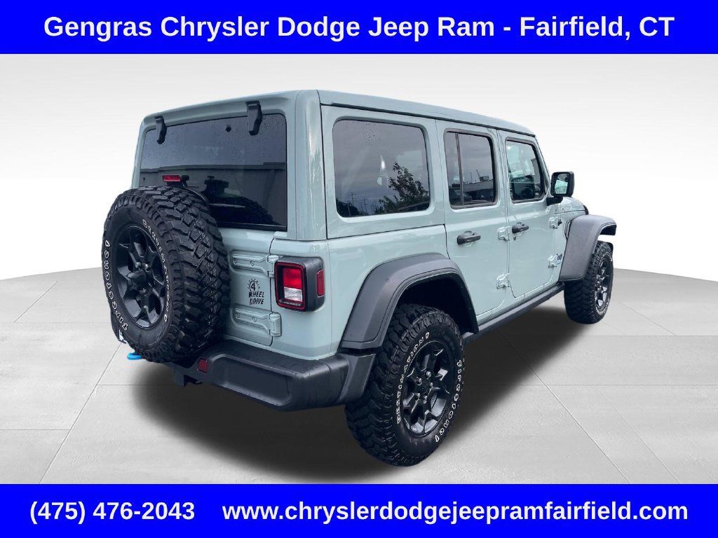 Used 2023 Jeep Wrangler Unlimited w/ Sun & Screen Package AWD/4WD image 7