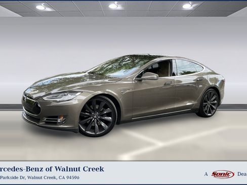 Used 2015 Tesla Model S 85D AWD/4WD image 1