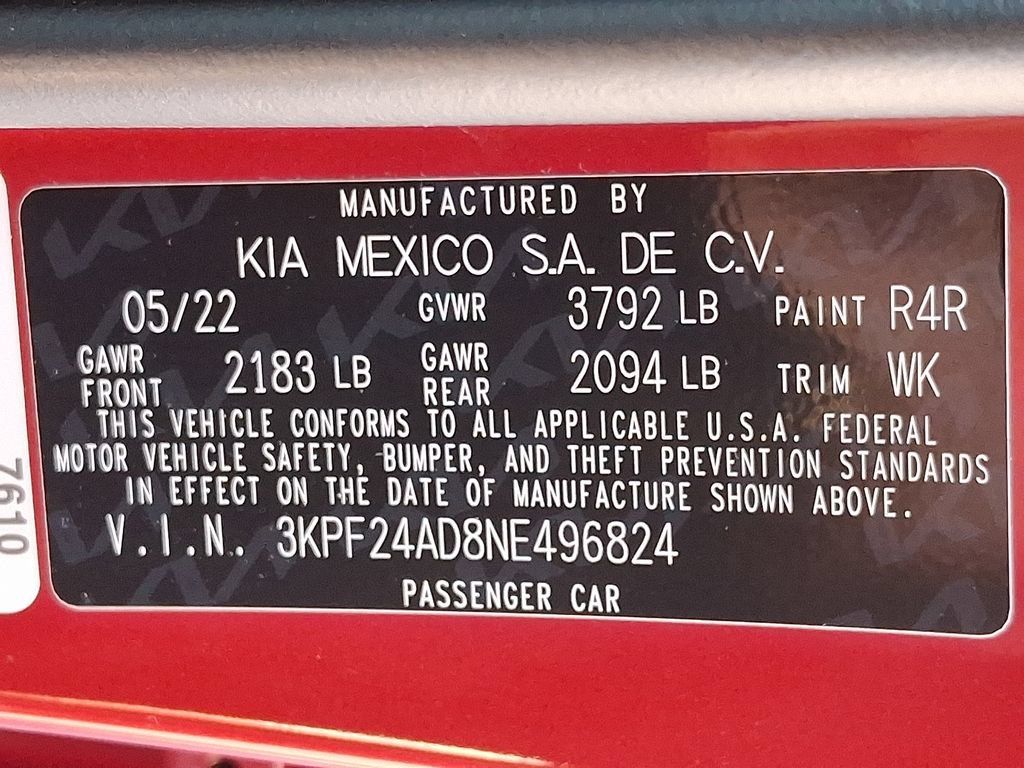 Used 2022 Kia Forte LXS FWD image 26