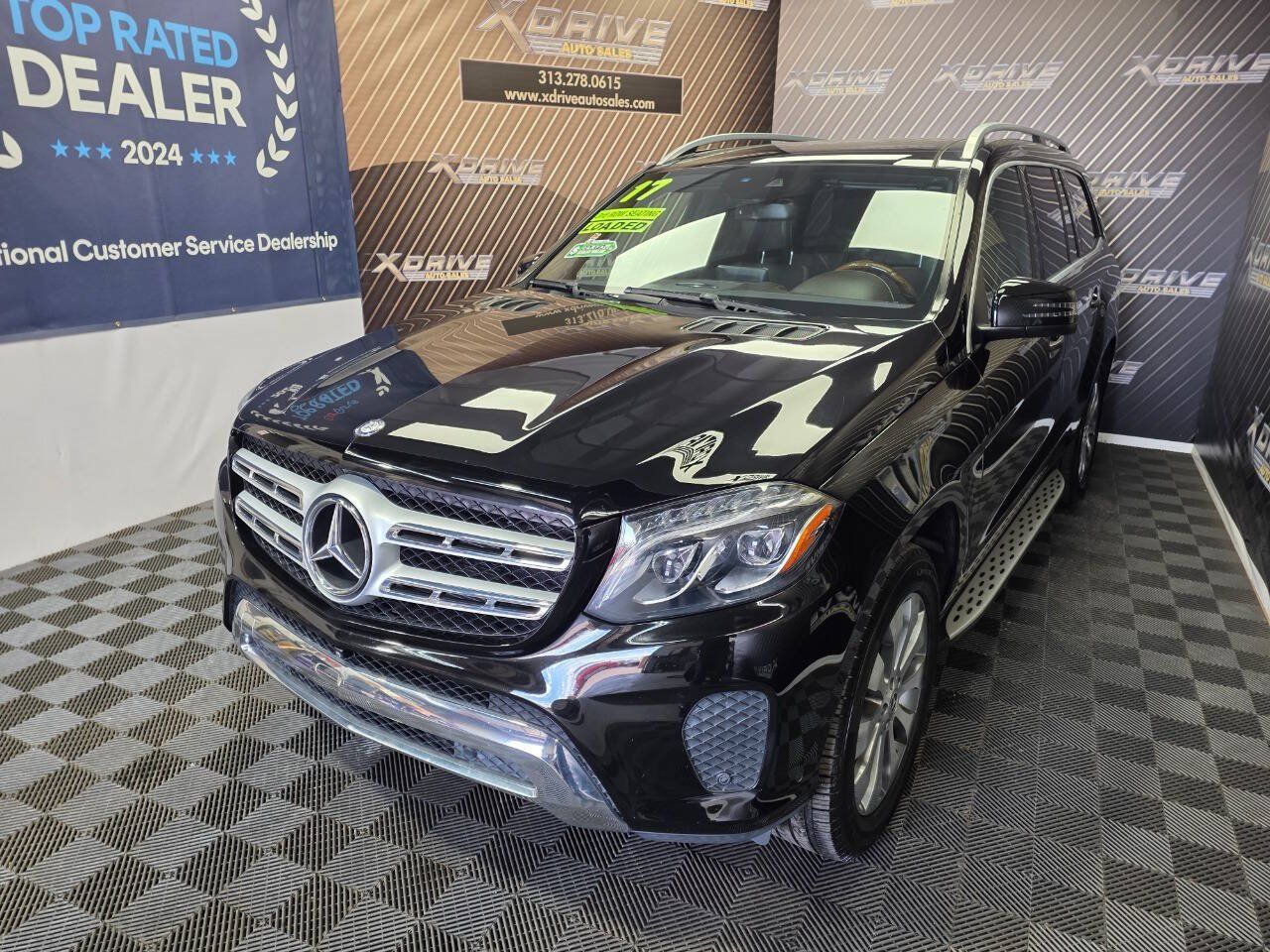 Used 2017 Mercedes-Benz GLS 450 4MATIC w/ Premium Package image 2