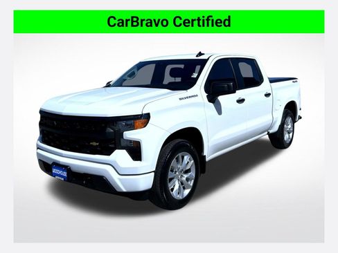 Certified 2024 Chevrolet Silverado 1500 Custom AWD/4WD image 1