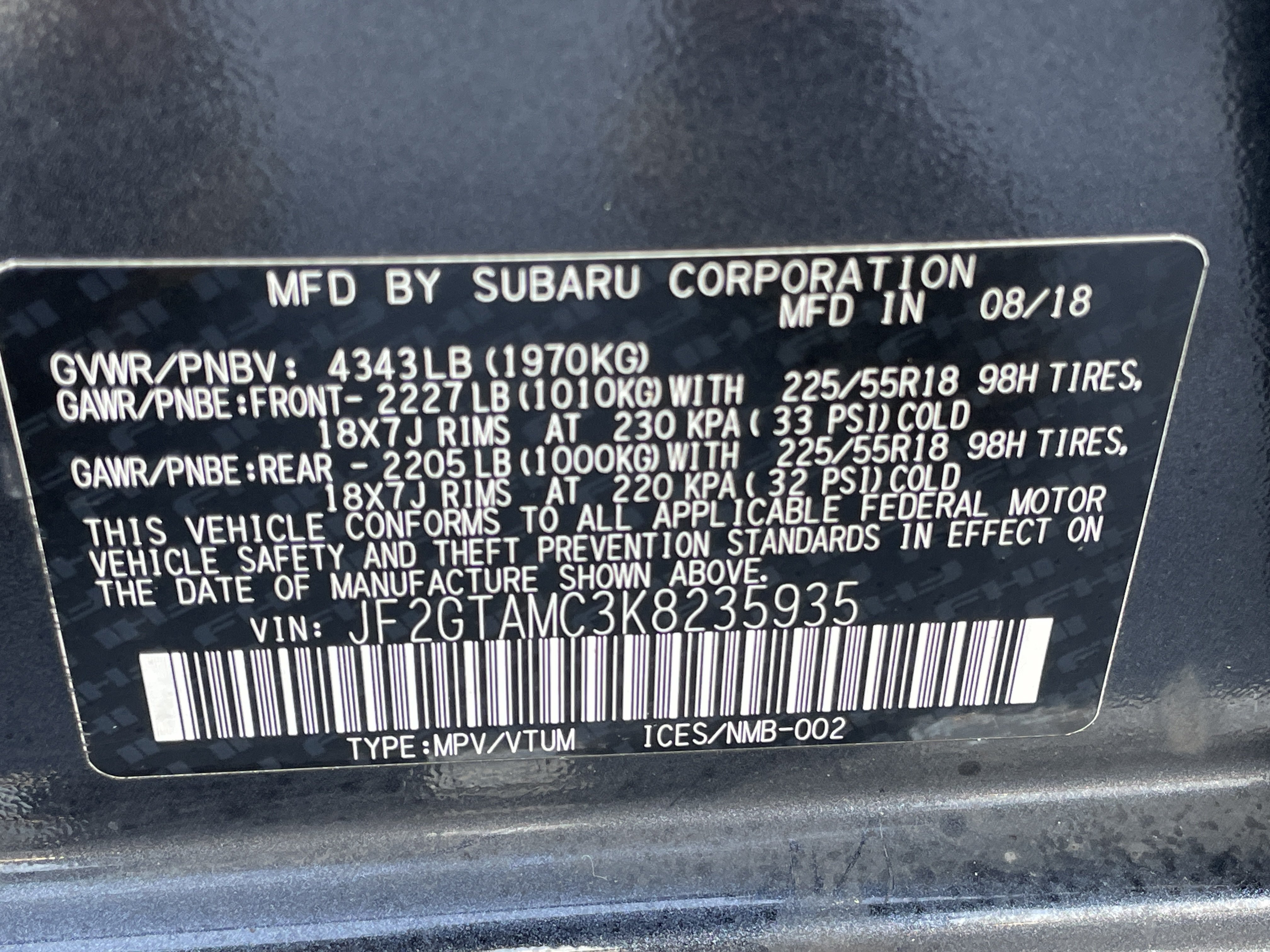 Used 2019 Subaru Crosstrek 2.0i Limited w/ Popular Package #3 AWD/4WD image 32