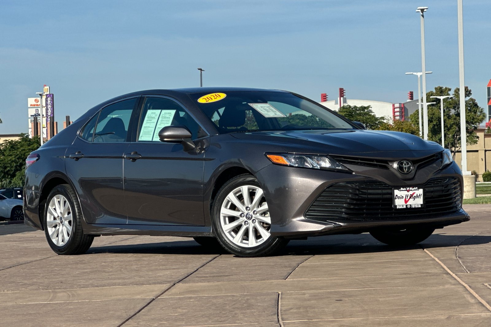 Certified 2020 Toyota Camry LE FWD image 2