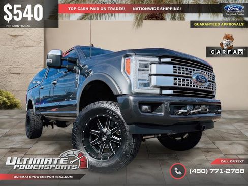 Used 2019 Ford F250 Platinum w/ Platinum Ultimate Package AWD/4WD image 74