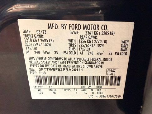 Used 2023 Ford Maverick XLT w/ Equipment Group 300A Standard AWD/4WD image 30