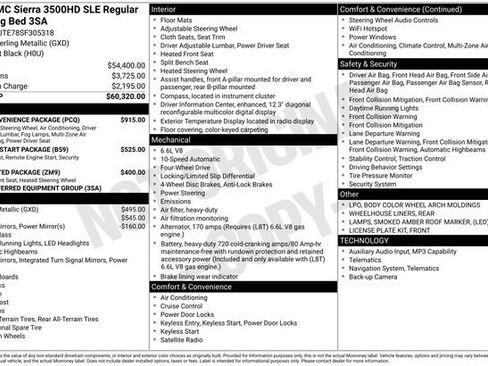 Certified 2025 GMC Sierra 3500 SLE w/ SLE Convenience Package AWD/4WD image 26