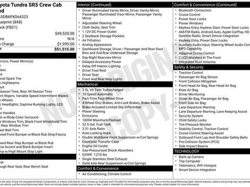 Used 2023 Toyota Tundra SR5 AWD/4WD image 15