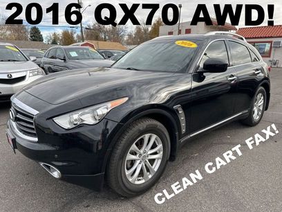 Used 2016 INFINITI QX70 AWD w/ Premium Package